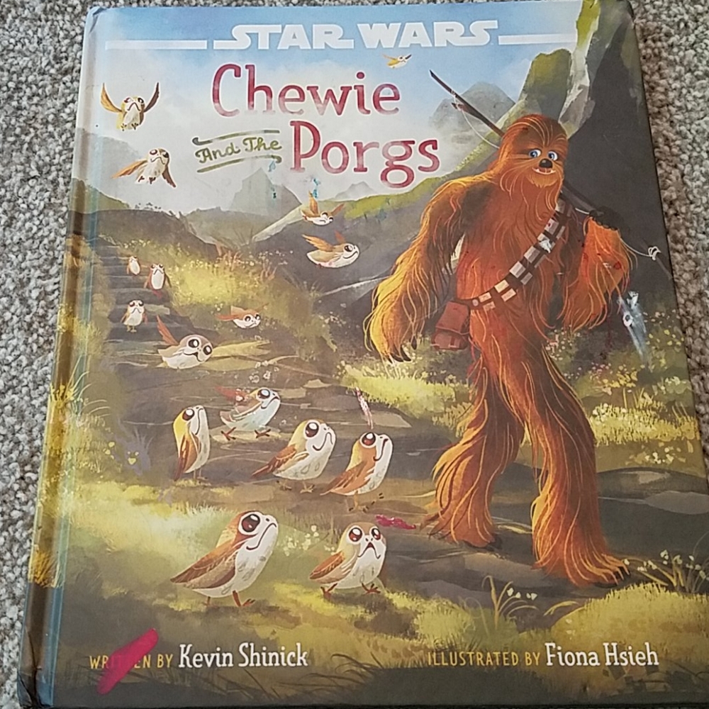 Star Wars book - Chewie and the Porgs